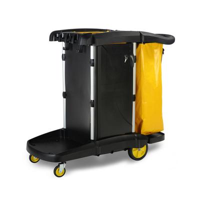  Plastic Janitorial Service Cart . -gz . Yuegao .