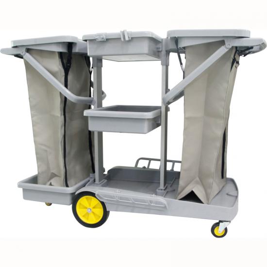  Multipurpose Restaurant Cleaning Trolley Cart . -gz . Yuegao .