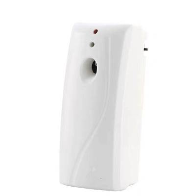Toilet motion sensor lcd battery operated automatic air freshener wall mounted perfume fragrance spray non aerosol dispenser