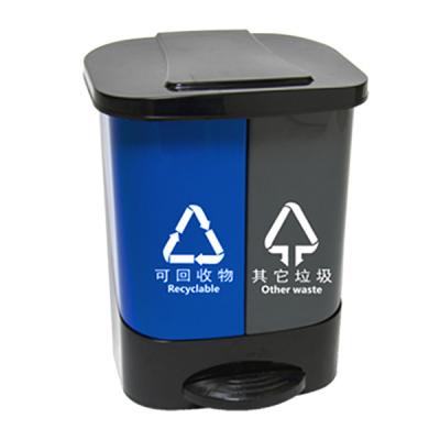  Plastic Pedal Classification Dustbin . -gz . Yuegao .