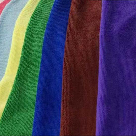 Factory bulk customized Eco-friendly microfiber cloth cleaning towel