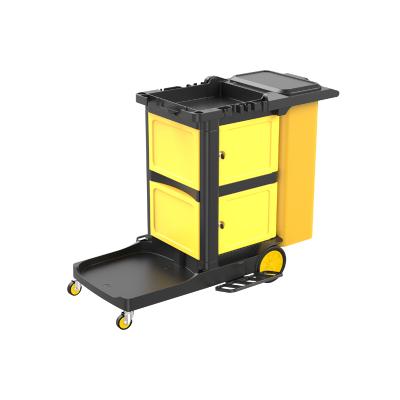  Multifunctional Janitorial Cleaning Cart With Door . -gz . Yuegao .