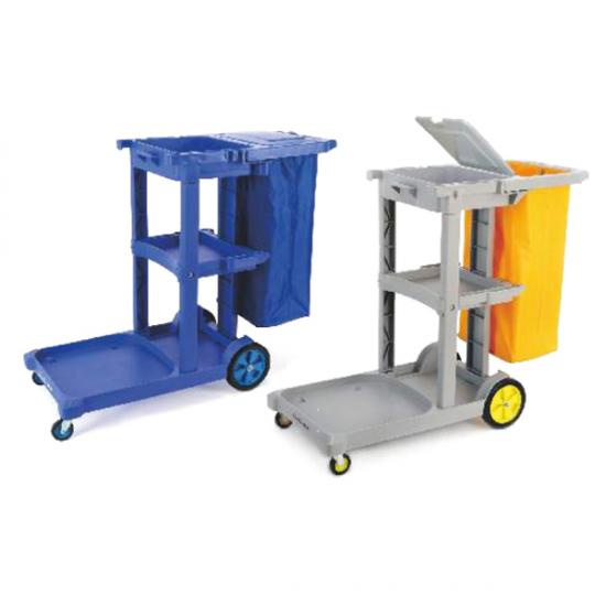 Janitorial Cart With Cover